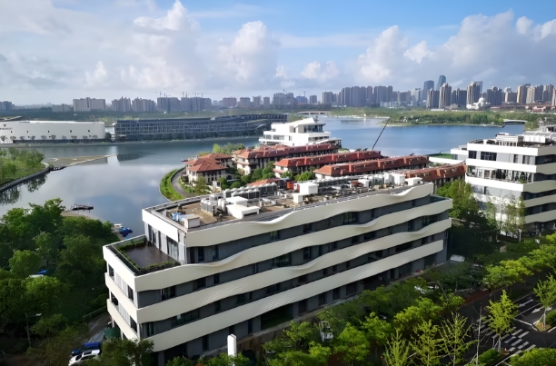 上海奉賢上海之魚5000㎡獨(dú)棟酒店出售，湖景頭排且區(qū)域唯一可售