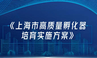 上海市人民政府辦公廳關(guān)于印發(fā)《上海市高質(zhì)量孵化器培育實(shí)施方案》的通知